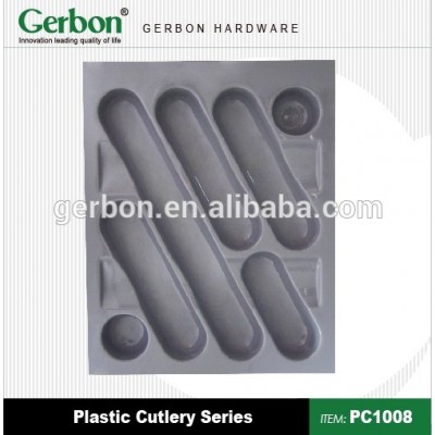 Plastic cutlery tray for resturant