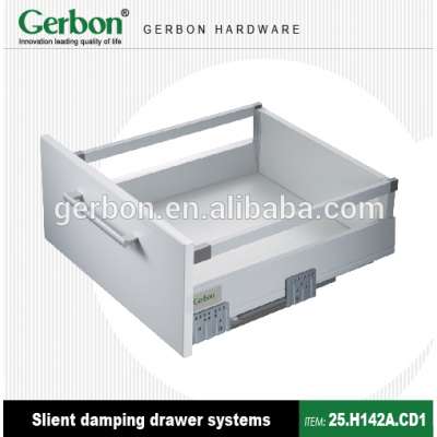 storage cabinet drawer slide system