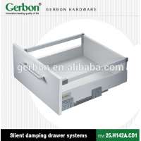 storage cabinet drawer slide system